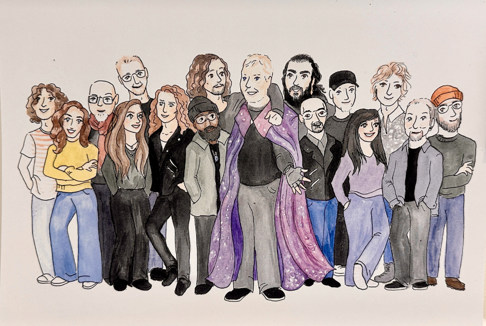 Cartoon of the Tour Crew