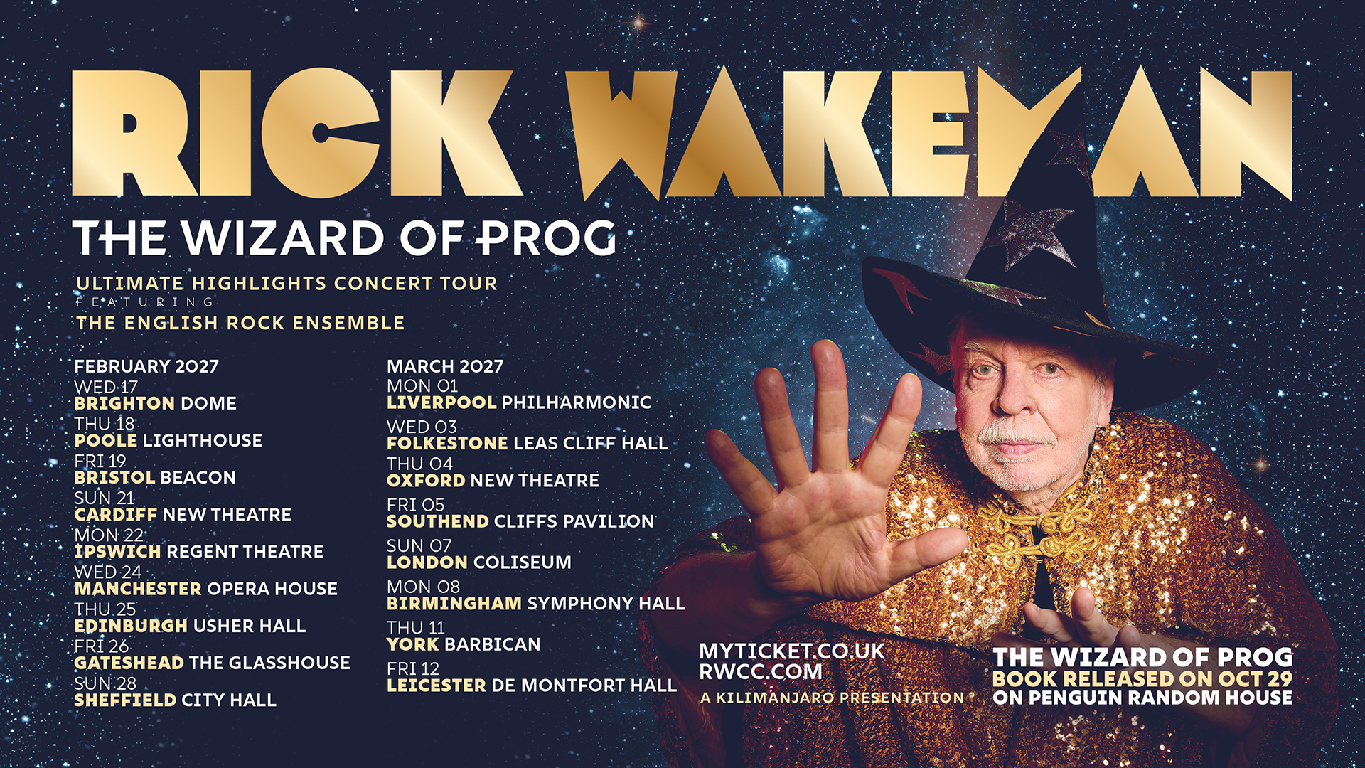 The Wizard of Prog Tour 2027